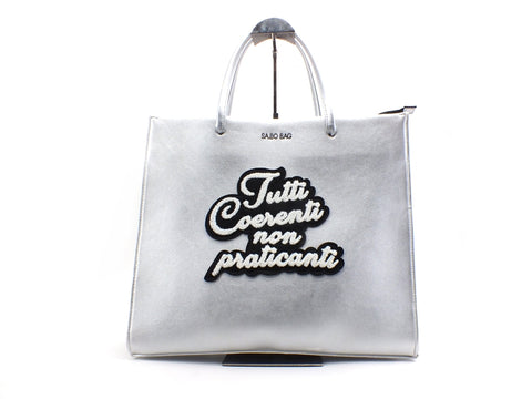 LE PANDORINE Sabo Coerenti Borsa Silver AI20DAQ02606-07