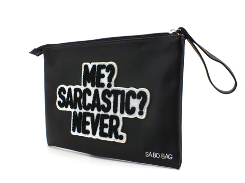 LE PANDORINE Sabo Pochette Sarcastic Pochette Borsa Black AI20DAR02607-01