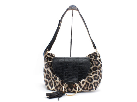 LE PANDORINE Joe Bag Interessi Borsa Tracolla Leopard AI20DAZ02615-04