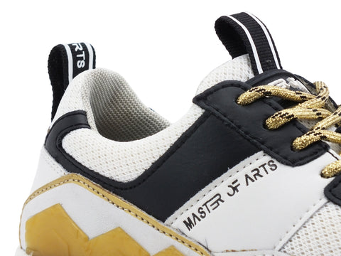 MOA Sneaker Running White Black Gold MOA1020 KIT