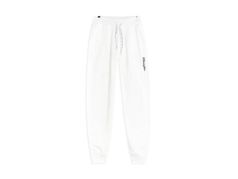 CHAMPION Pantaloni Tuta Logo White 113191
