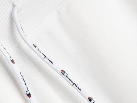 CHAMPION Pantaloni Tuta Logo White 113191