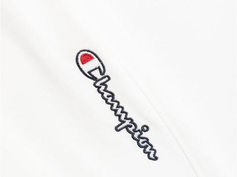 CHAMPION Pantaloni Tuta Logo White 113191