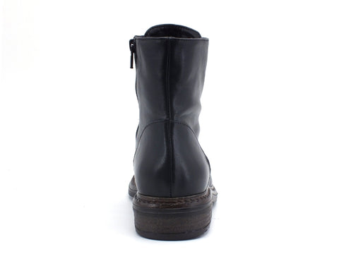 JIUDIT Stivaletto Biker Borchie Nero I2021