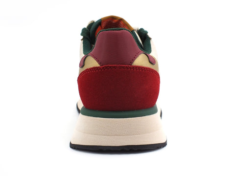 WUSHU Master Sneaker Donna Red Green Gold MS12
