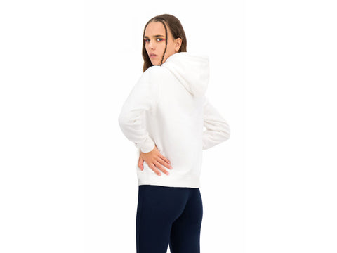 CHAMPION Felpa Cappuccio Logo White 113185