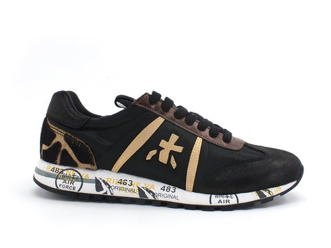 PREMIATA Lucy Sneaker Cavallino Black LUCY-4078