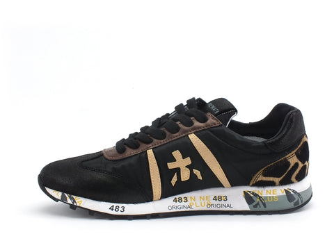 PREMIATA Lucy Sneaker Cavallino Black LUCY-4078