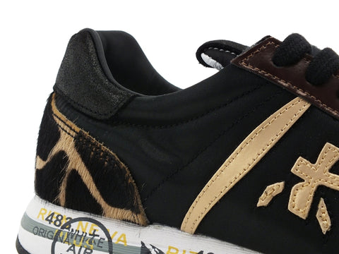 PREMIATA Lucy Sneaker Cavallino Black LUCY-4078