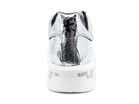 PREMIATA Belle Sneaker Laminata Silver BELLE-4900