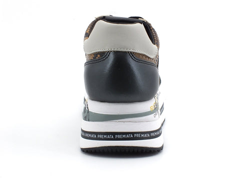 PREMIATA Beth Sneaker Platform Brown Black BETH-4115