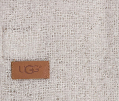 UGG W Boucle Wrap Sciarpa Light Grey 17511
