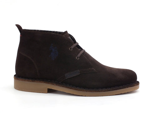 U.S. POLO Amadeus Stringata Uomo Dark Brown AMADEUS