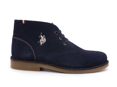 U.S. POLO Carlos Stringata Uomo Dark Blue Brown CARLOS
