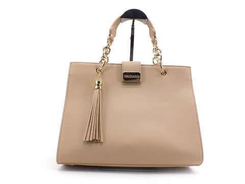 TRUSSARDI Amsterdam Top Handle MD Borsa Sand 75B00976