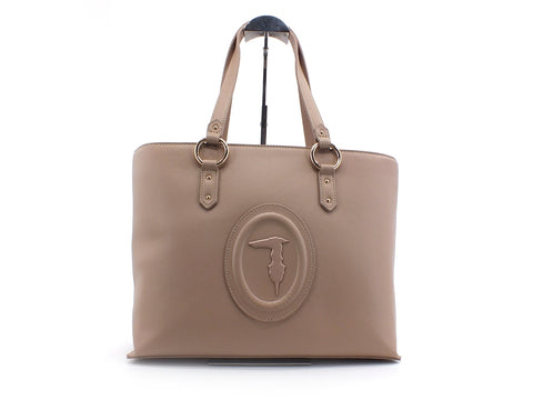 TRUSSARDI Lisbona Shopper MD Borsa Sand 75B00961