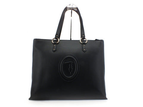 TRUSSARDI Lisbona Shopper LG Borsa Black 75B00960