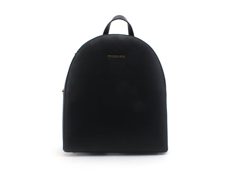 TRUSSARDI Mosca Backpack MD Zaino Black 75B00969