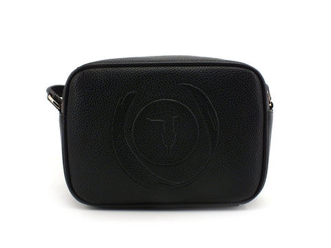 TRUSSARDI Faith Camera Case Tumbled Borsa Tracolla Black 75B01033