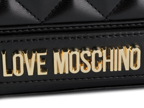 LOVE MOSCHINO Pochette Trapuntata Nero JC4201PP08KA0000