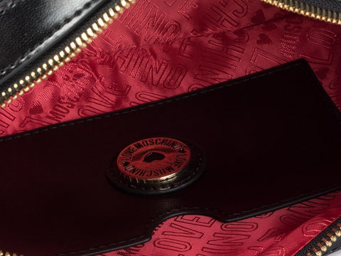LOVE MOSCHINO Pochette Trapuntata Nero JC4201PP08KA0000