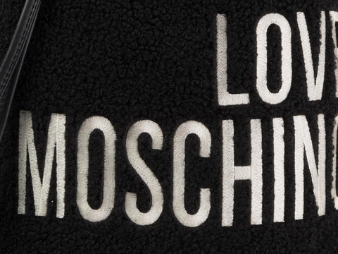 LOVE MOSCHINO Zaino Borsa Eco Sherling Nero JC4306PP08KP100A