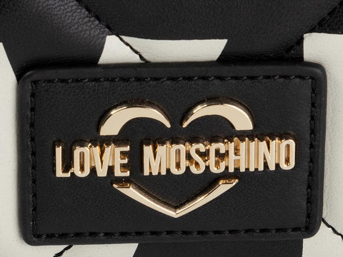LOVE MOSCHINO Borsa Pochette Graffiti Nero JC4297PP08KJ100A