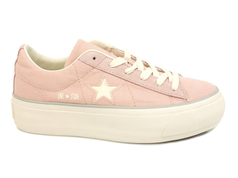 CONVERSE One Star Platform OX PINK WHITE