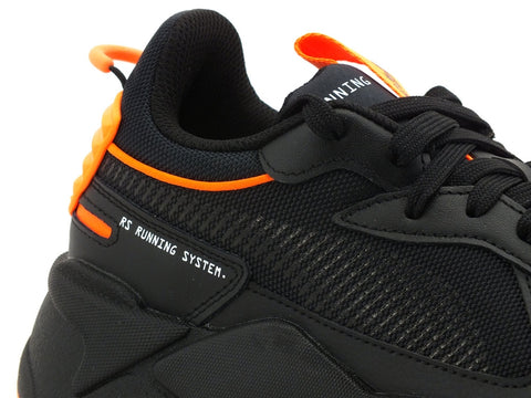 PUMA RS-X Winterized Sneaker Uomo Black Ultra Orange 370522 05