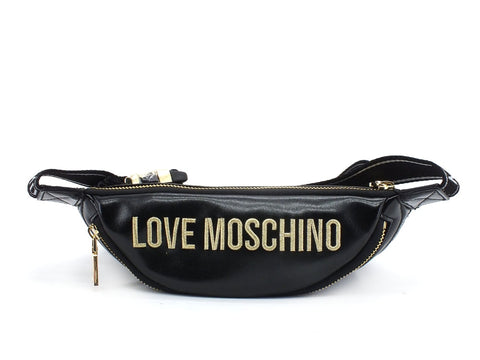 LOVE MOSCHINO Marsupio Trapuntato Logo Nero JC4011PP1BLA0000