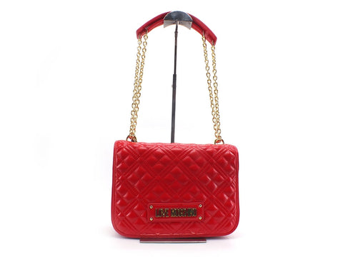 LOVE MOSCHINO Borsa Quilted Trapuntato Rosso JC40000PP1BLA0500