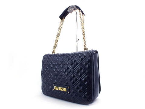 LOVE MOSCHINO Borsa Quilted Trapuntato Navy JC4001PP1BLA0751
