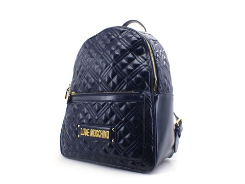 LOVE MOSCHINO Zaino Quilted Trapuntato Navy JC4007PP1BLA0751