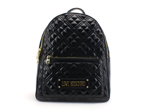 LOVE MOSCHINO Zaino Quilted Trapuntato Nero JC4007PP1BLA0000
