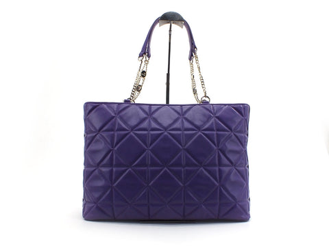 LOVE MOSCHINO Borsa Manici Catena Trapuntato Viola JC4214PP0BKB0650