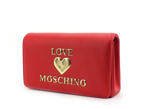 LOVE MOSCHINO Borsa Tracolla Cuore Oro Rosso JC4057PP1BLE0500