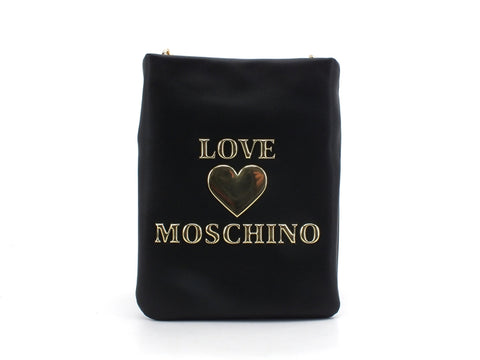 LOVE MOSCHINO Tracolla Catena Cuore Oro Nero JC4058PP1BLE0000