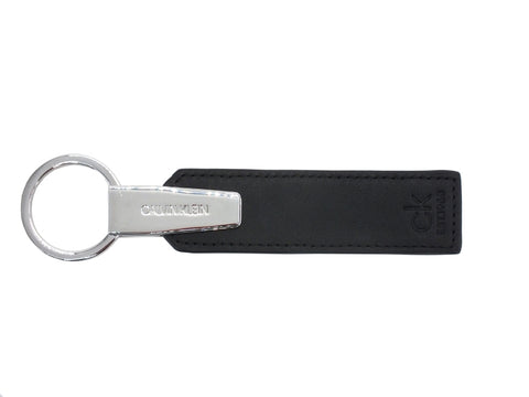 CALVIN KLEIN Portachiavi Silver Placchetta Nero K50K506075