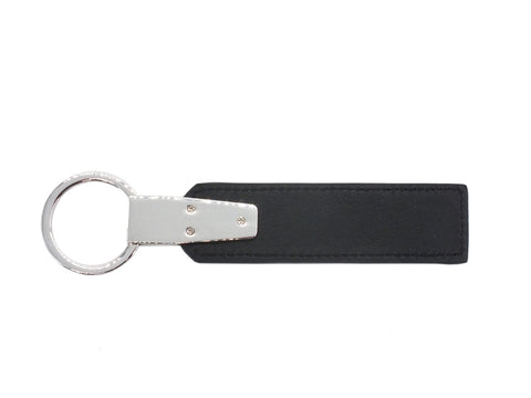 CALVIN KLEIN Portachiavi Silver Placchetta Nero K50K506075