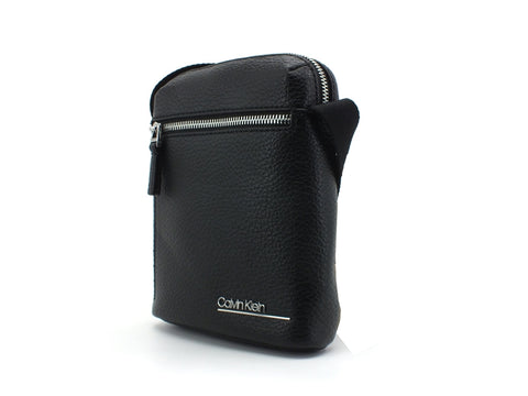 CALVIN KLEIN Tracolla Uomo Pelle Nero K50K505916