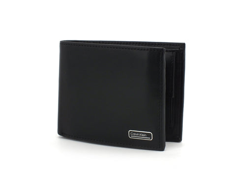 CALVIN KLEIN Portafoglio Uomo Pelle Nero K50K505974