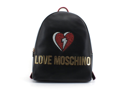 LOVE MOSCHINO Fantasy Zaino Cuore Nero JC4255PP0BKJ000A