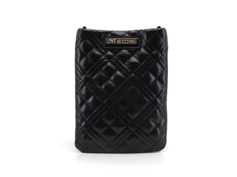 LOVE MOSCHINO Tracolla Catena Trapuntato Nero JC4060PP1BLA0000
