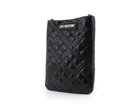 LOVE MOSCHINO Tracolla Catena Trapuntato Nero JC4060PP1BLA0000