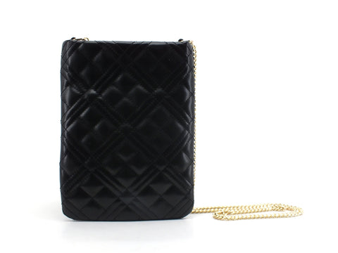 LOVE MOSCHINO Tracolla Catena Trapuntato Nero JC4060PP1BLA0000