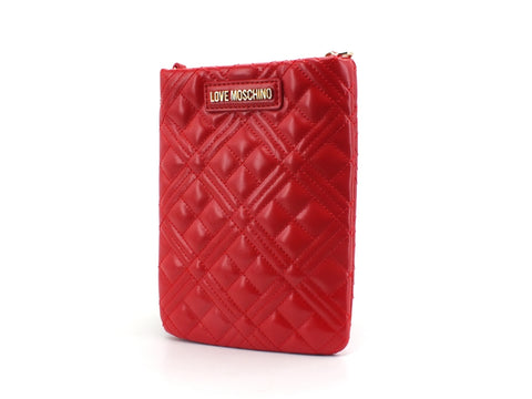 LOVE MOSCHINO Tracolla Catena Trapuntato Rosso JC4060PP1BLA0500