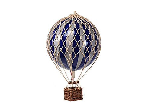 AUTHENTIC MODELS Mongolfiera 13Cm. Limited Edition Argento Blu AP160SN