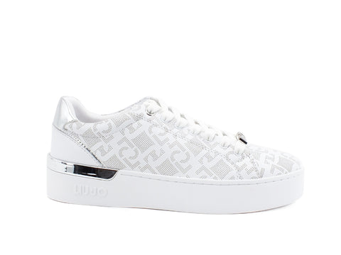 LIU JO Silvia 32 Sneaker Running Loghi White BA1027PX132