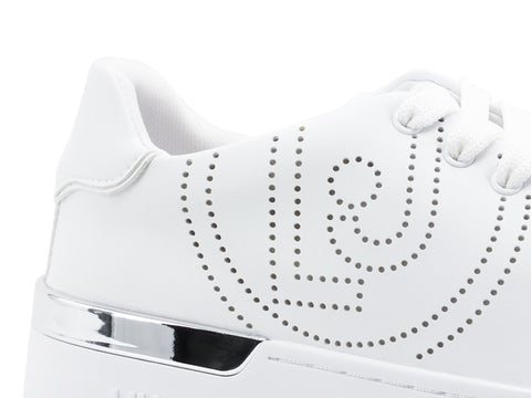 LIU JO Silvia 33 Sneaker Running Logo White BA1029EX014
