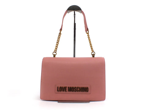 LOVE MOSCHINO Borsa Catena Smooth Rosa Scuro JC4064PP1BLK0621